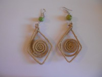 Aretes macrame